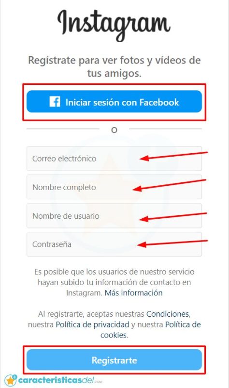 Registrarse-en-Instagram